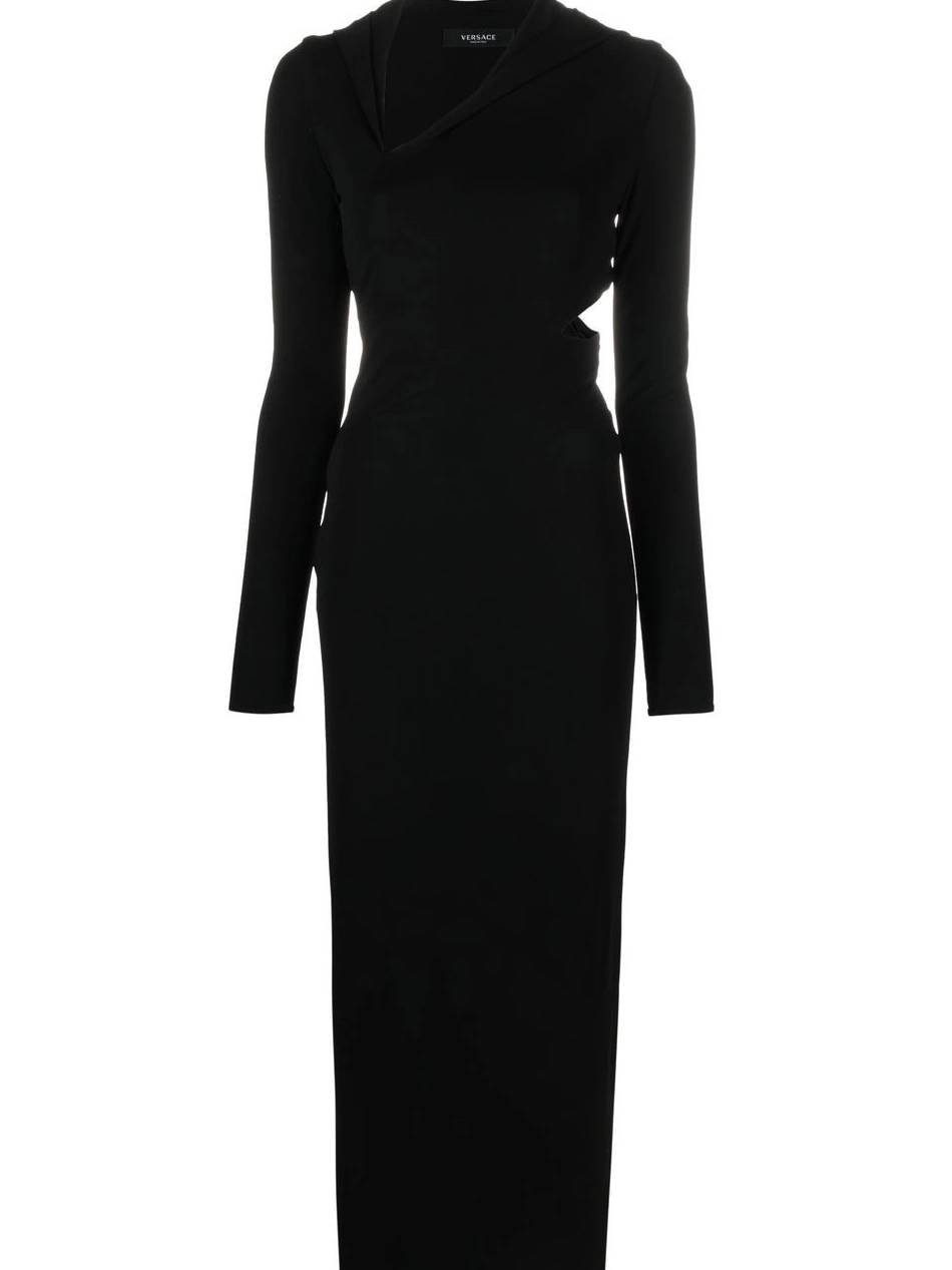 Affordable dress hooded Versace maxi cut-out Women 0419